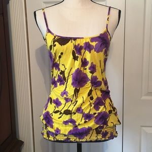 2 for $12! Yellow and purple cami